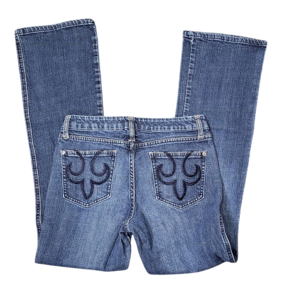 Vintage Liquid X Women's Jeans Size 9/10 Medium Wash Boot Cut - Picture 4 of 11